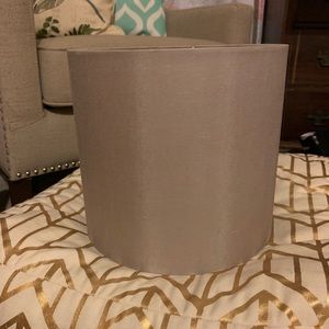 Pewter medium lampshade